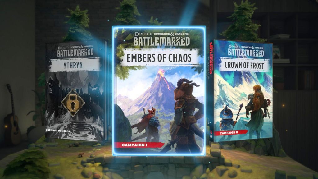 Battlemarked Campaign Selection Screen