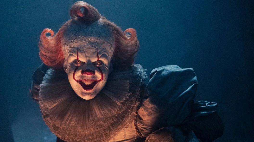 Bill Skarsgård as Pennywise in IT Welcome to Derry