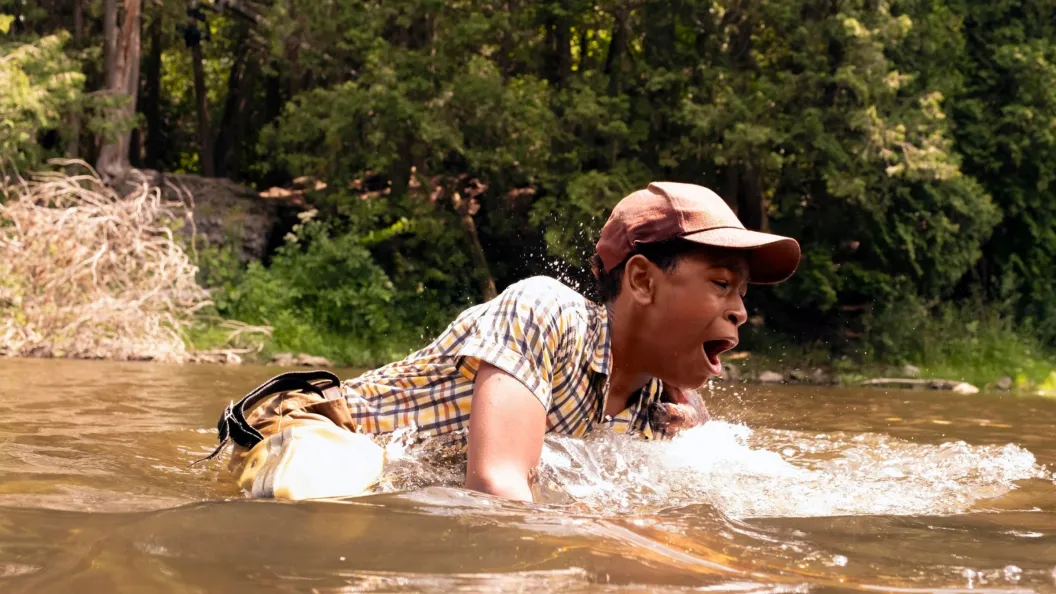 Blake Cameron James being attacked in IT Welcome to Derry