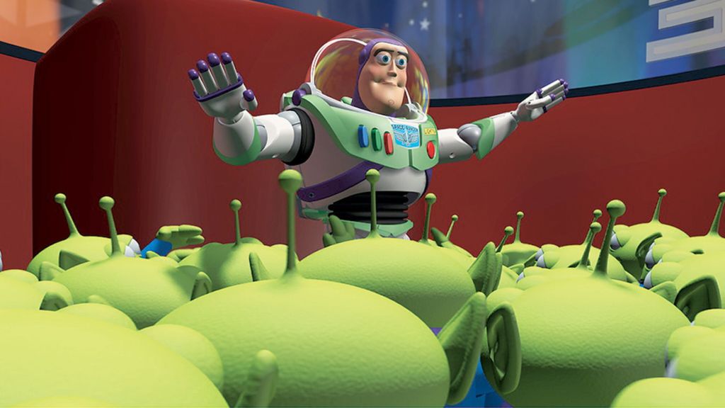 Buzz Lightyear in Toy Story