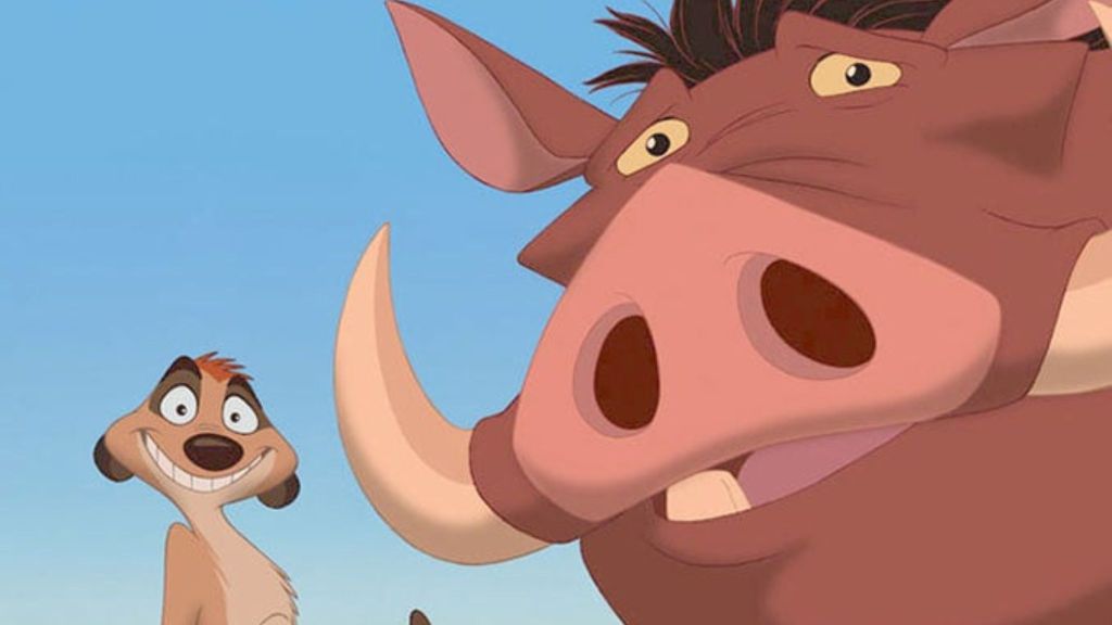 Timon and Pumbaa Lion King
