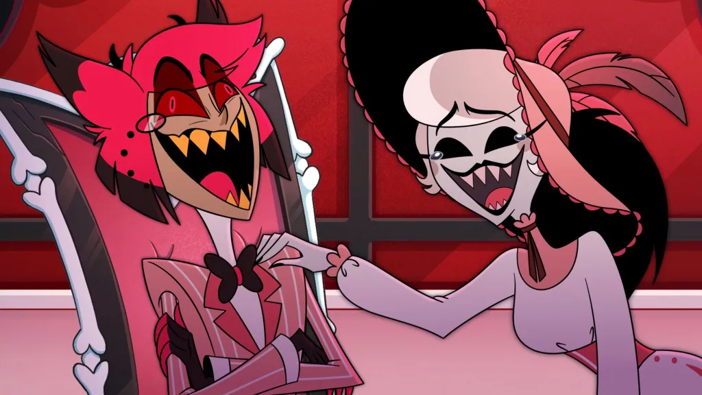 Rosie and Alastor Hazbin Hotel