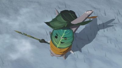 Calamo in the Snow Hyrule Warriors