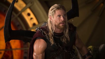 Chris Hemsworth as Thor in Thor Ragnarok