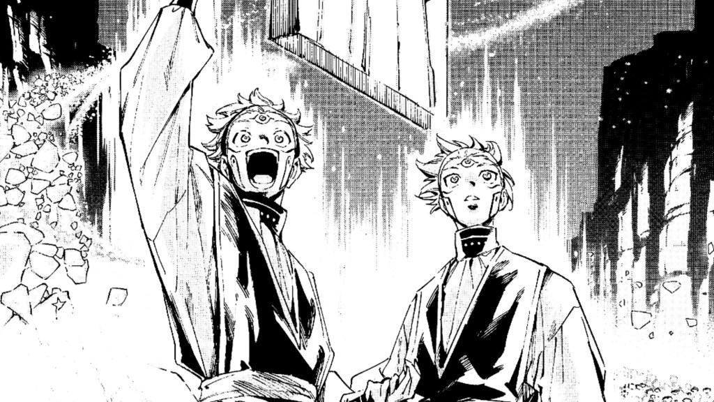 Cross and Maru excited as seen in chapter 8