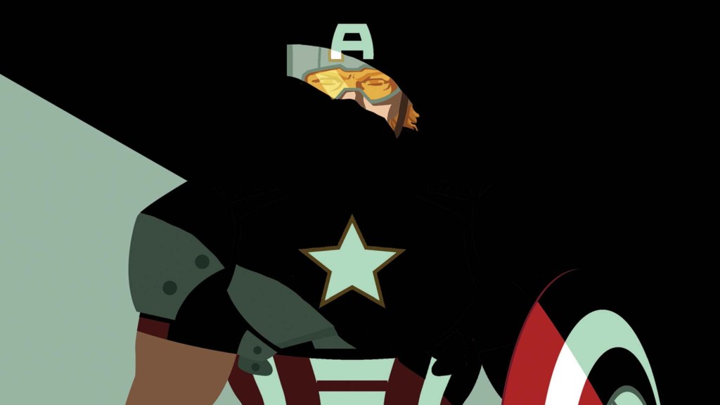 David Colton Captain America in Shadows