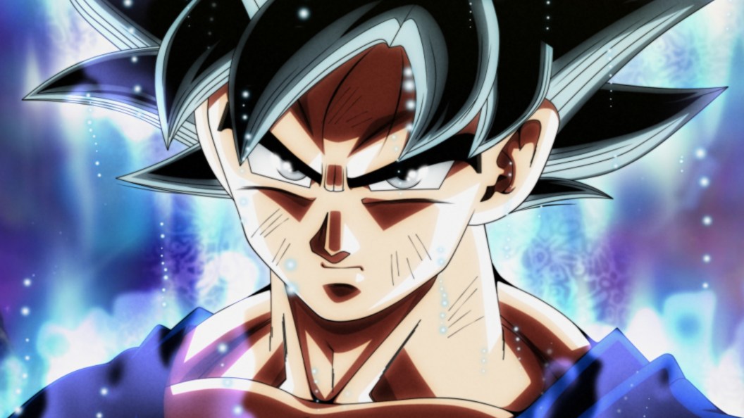 Ultra instinct Goku in Dragon Ball
