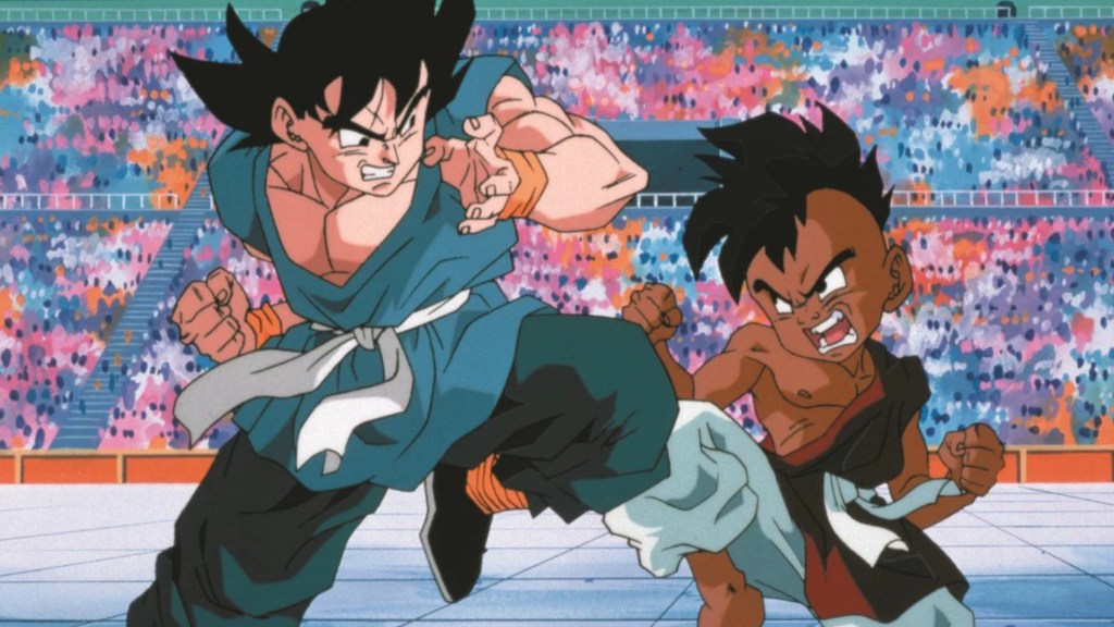 Goku vs. Uub in Dragon Ball