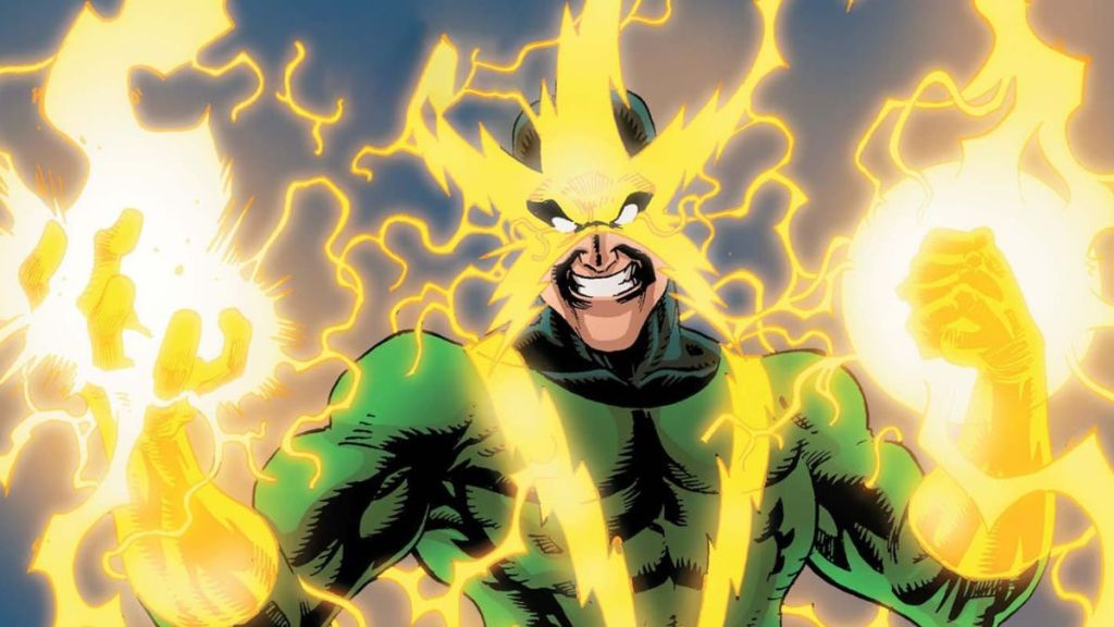 Electro in golden lightning 