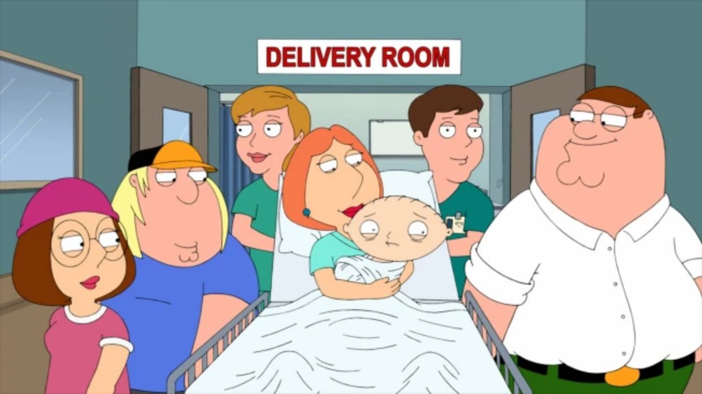 Family Guy "Yug Ylimaf"