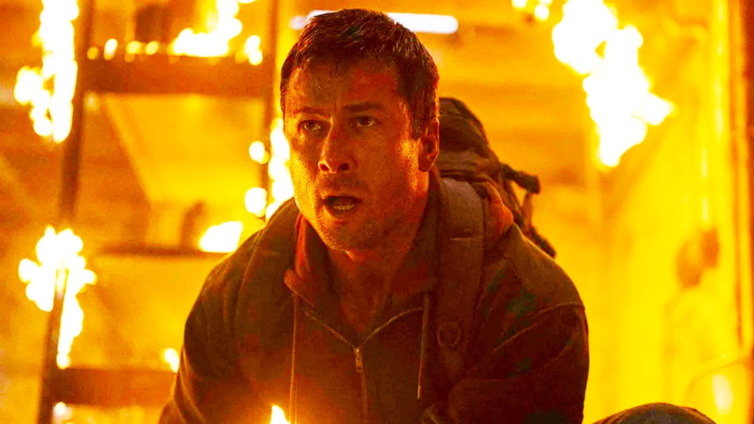 Glen Powell as Ben Richards in The Running Man 2025