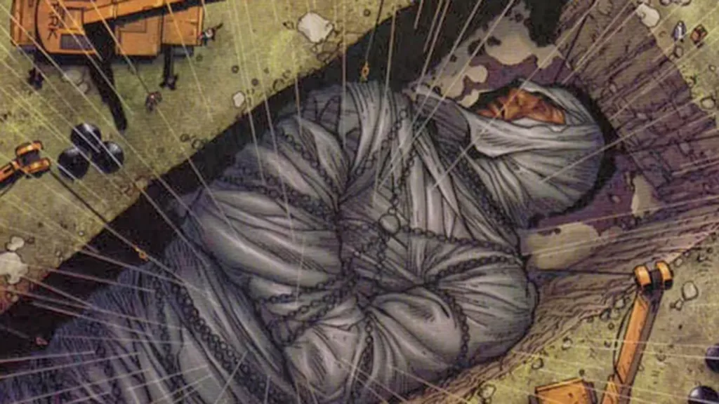 Goliath's funeral in Marvel Comics