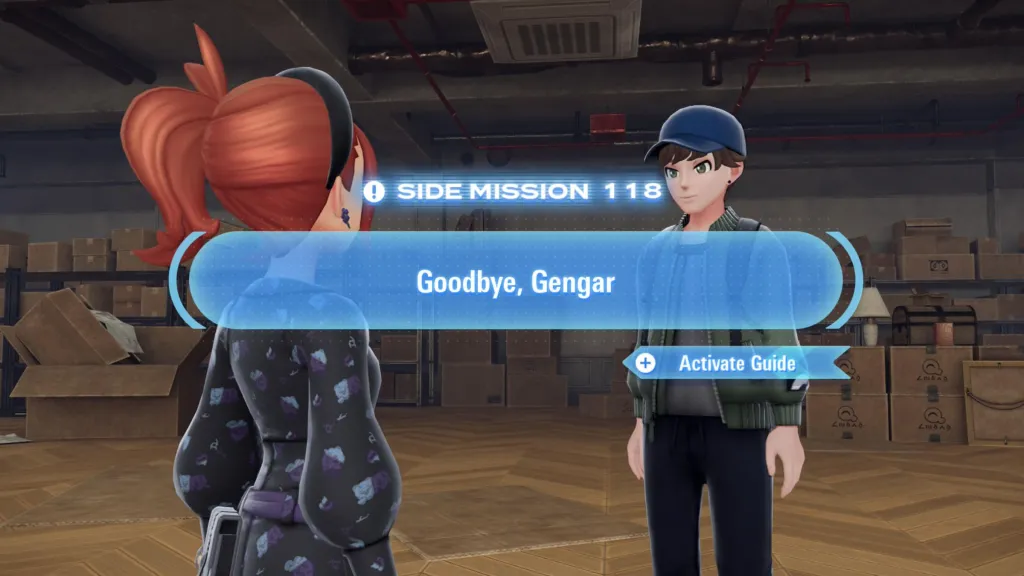 Goodbye Gengar Side Mission Legends Z-A