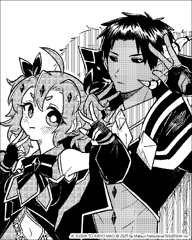 Key art for Hero Girl and Demon Lord Call It Quits