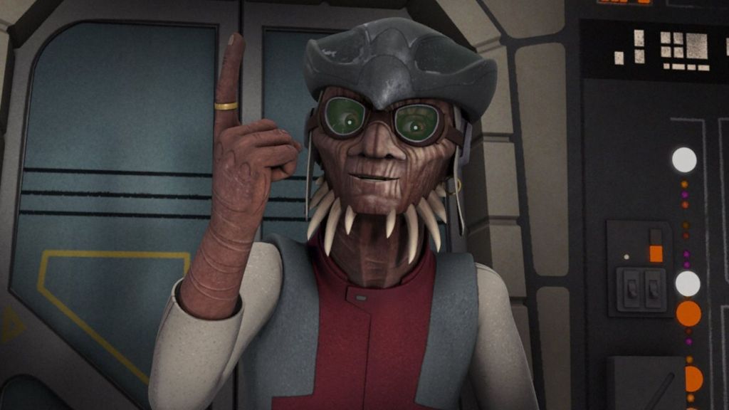 Hondo Ohnaka in the Star Wars animated universe