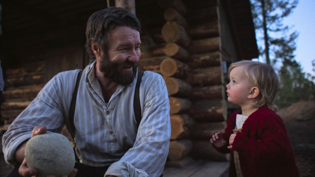 Joel Edgerton as Robert Grainier in Train Dreams