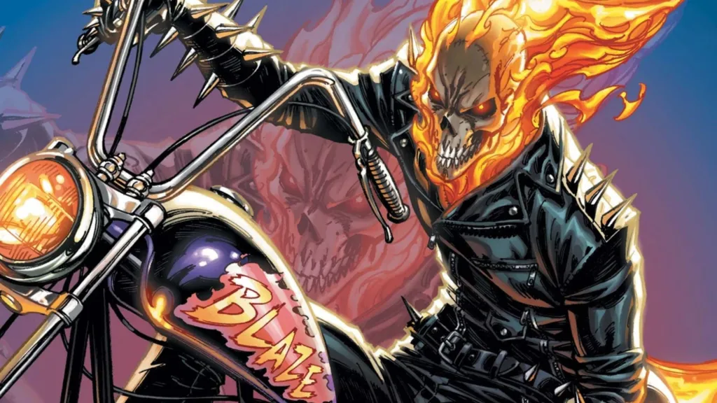 Johnny Blaze as Ghost Rider