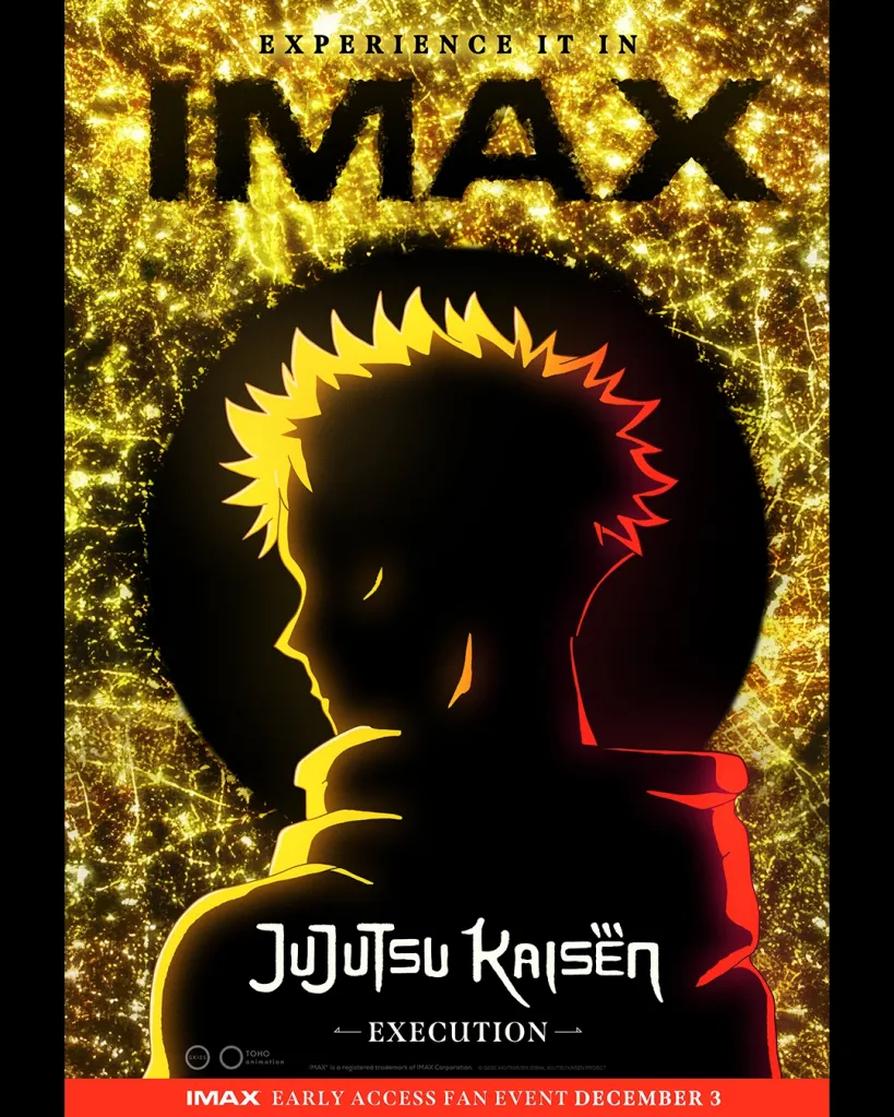 IMAX poster for Jujutsu Kaisen: Execution