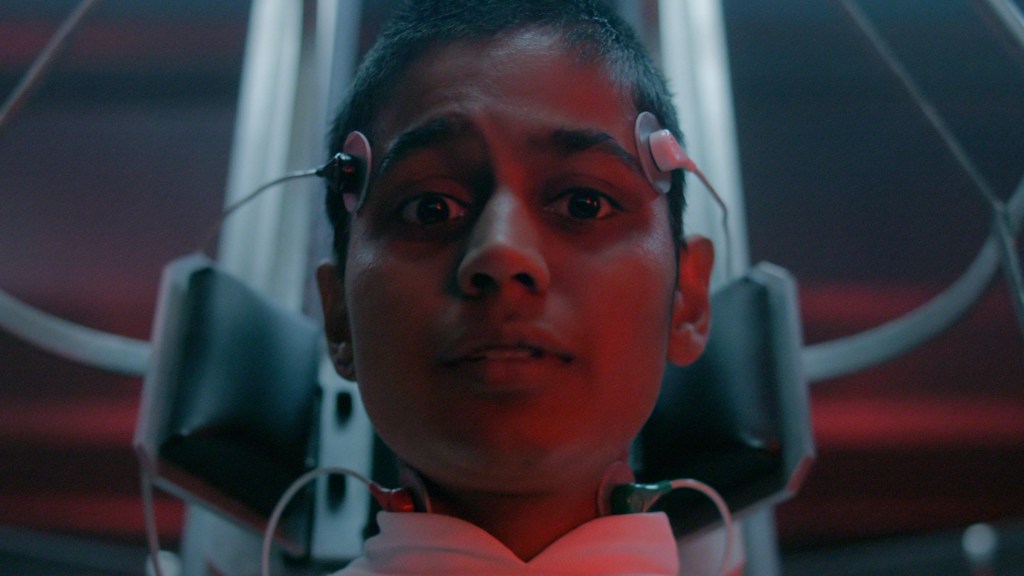 Kali being experimented on in Stranger Things Season 5 Episode 4