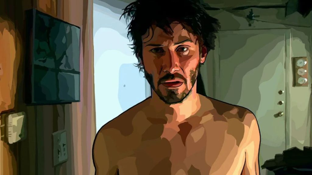 Keanu Reeves in A Scanner Darkly