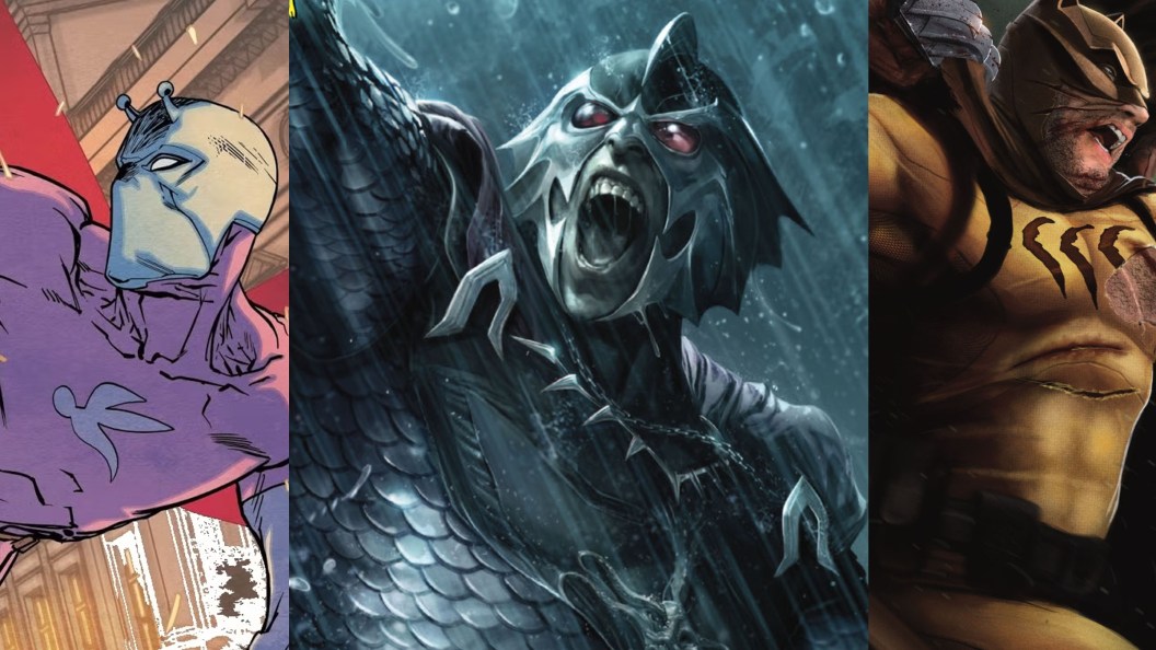 Killer Moth Ocean Master and Catman Collage