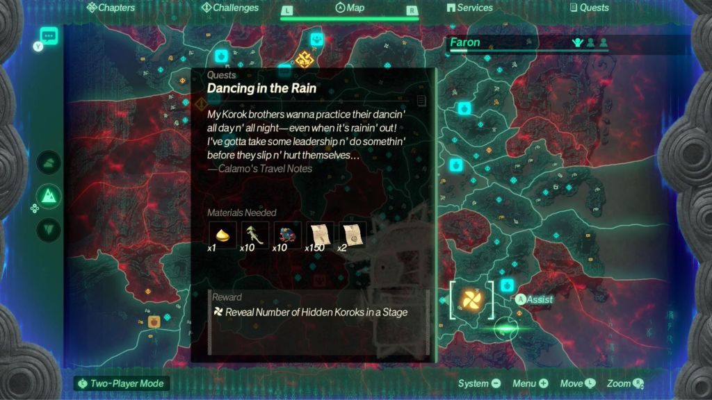 Korok Seed Quests Hyrule Warriors Age of Imprisonment