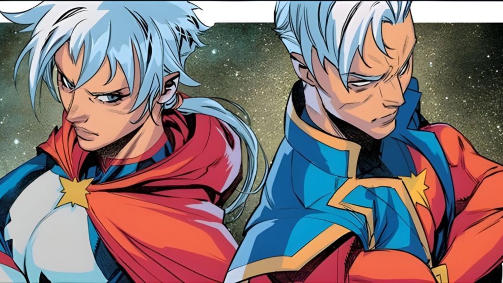 Kree Mar-Vell twins in Marvel Comics