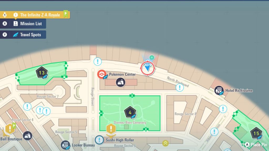 Lumiose Museum Location Pokemon Legends Z-A