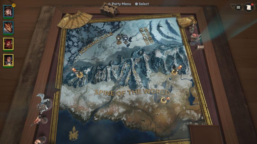 Map View in Battlemarked