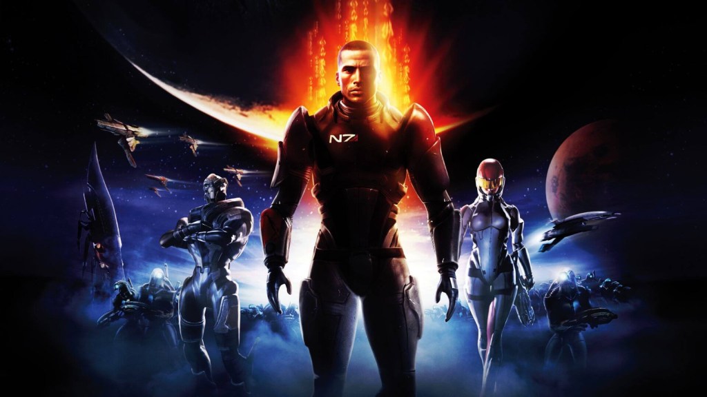 Mass Effect 1 game cover