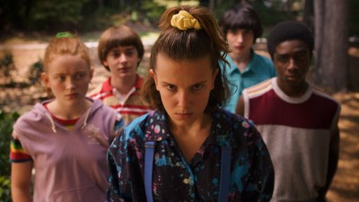 Max, Will, Eleven, Mike, and Lucas in Stranger Things Season 3