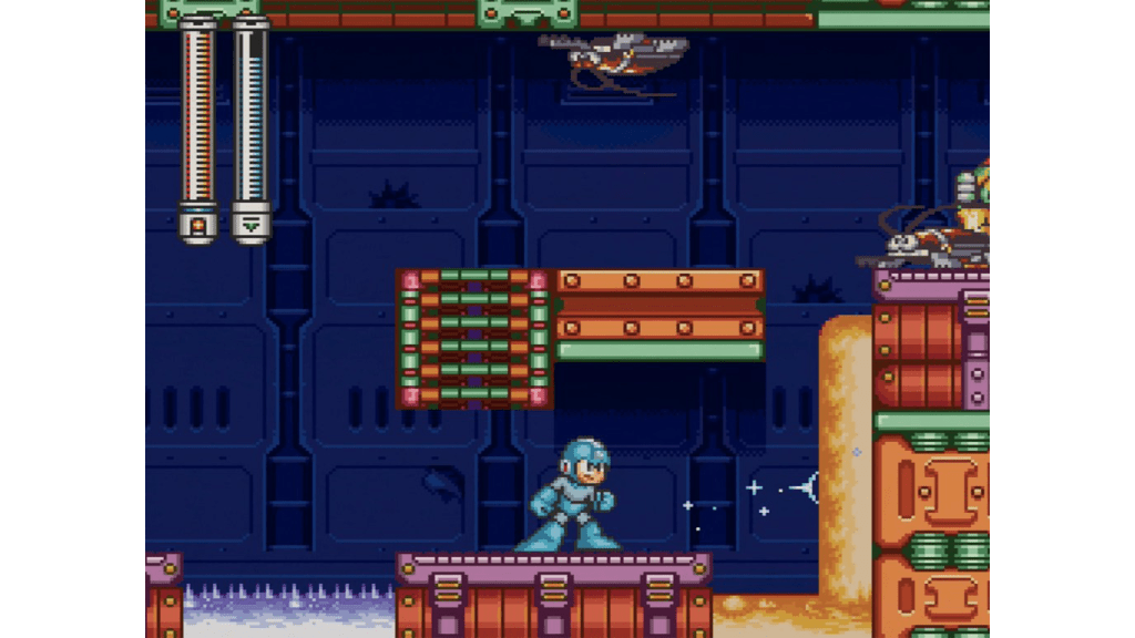 A screenshot from Mega Man 7