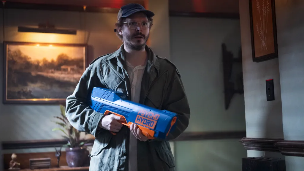 Michael Cera in The Running Man