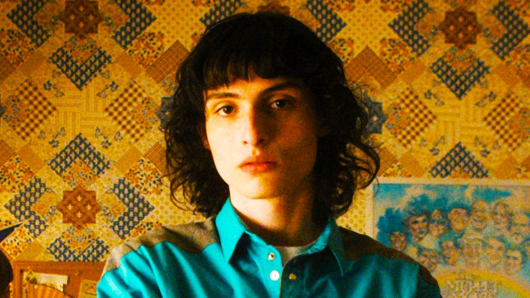 Mike Wheeler looking at us in Stranger Things