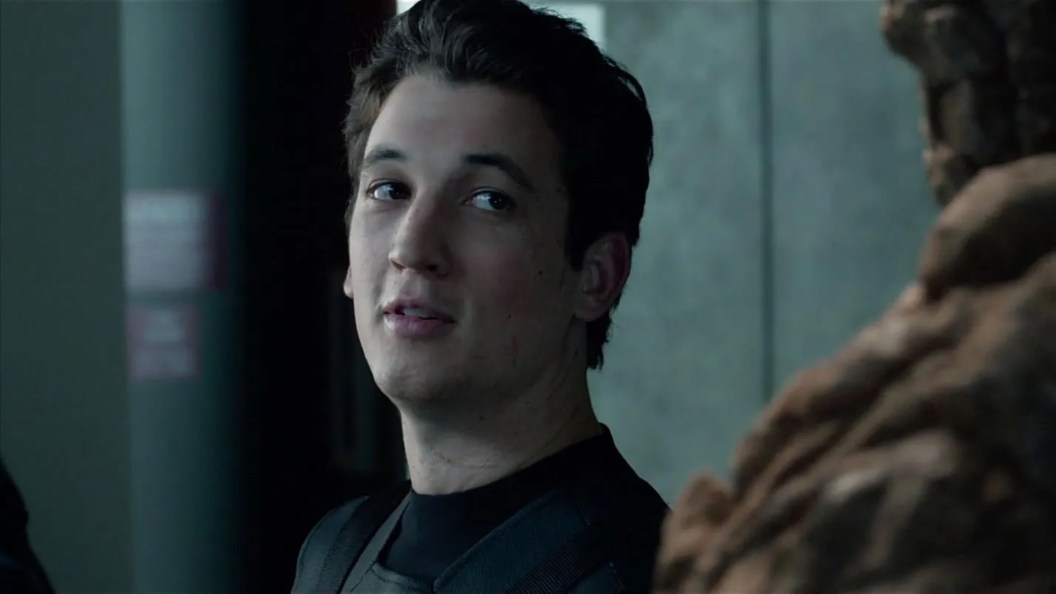 Miles Teller as Reed Richards in Fantastic Four 2015