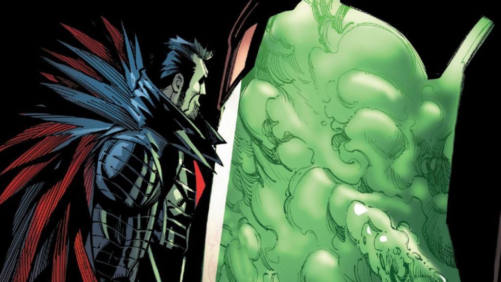 Mister Sinister by a cloning vat