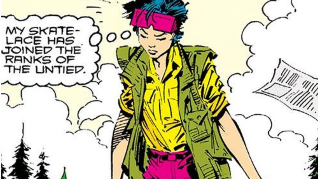 Jubilee walking around outside