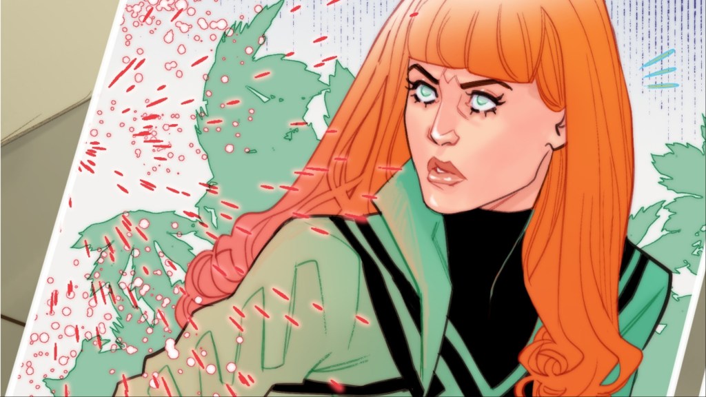 Lilith Clay using her powers to protect herself