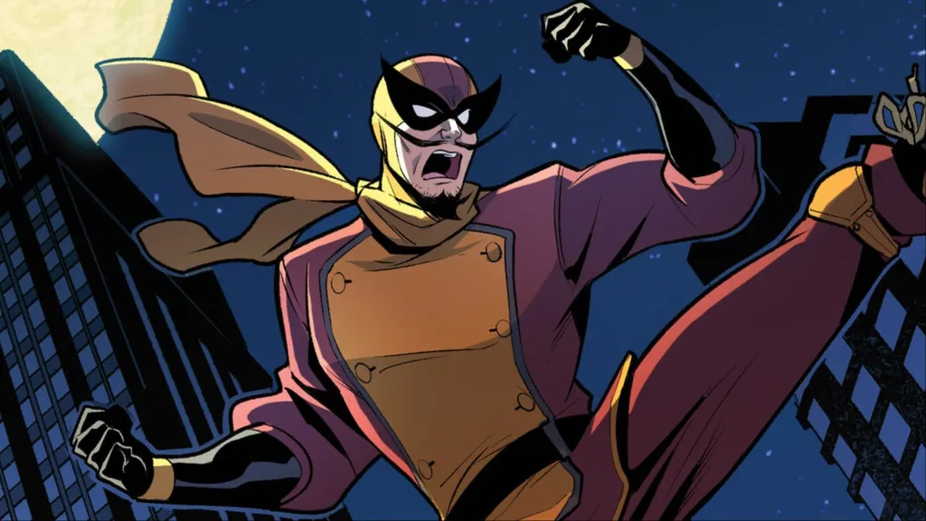 Batroc the Leaper jump-kicking