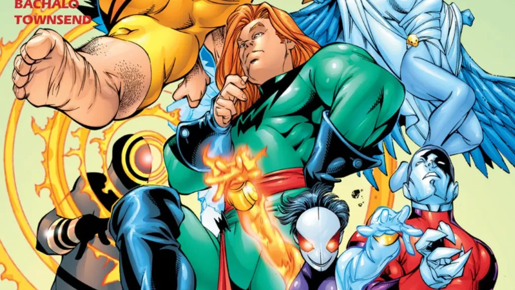 A new team of X-Men standing together