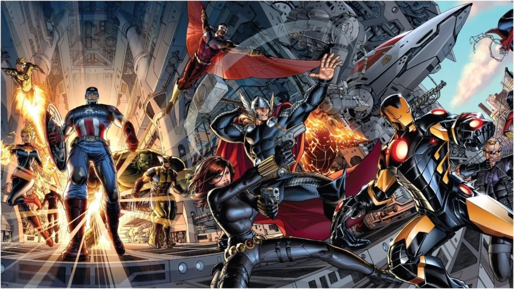 The Avengers machine roster of the Avengers