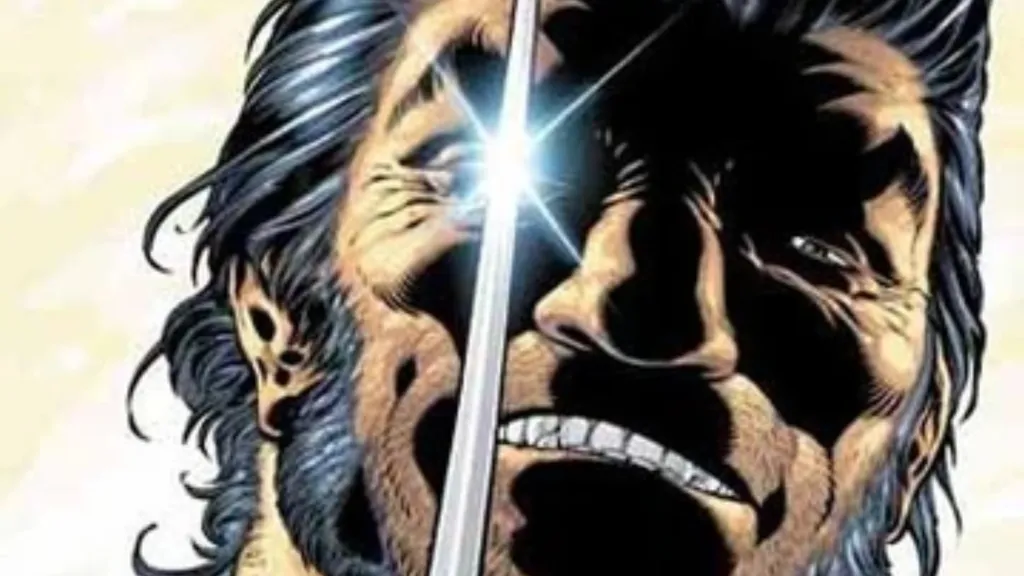 Wolverine smiling with a claw popped 