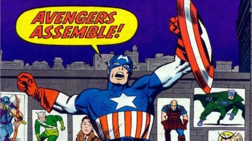 Captain America calling out Avengers Assemble