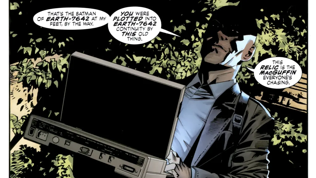 The Writer holding their Quantum Keyboard