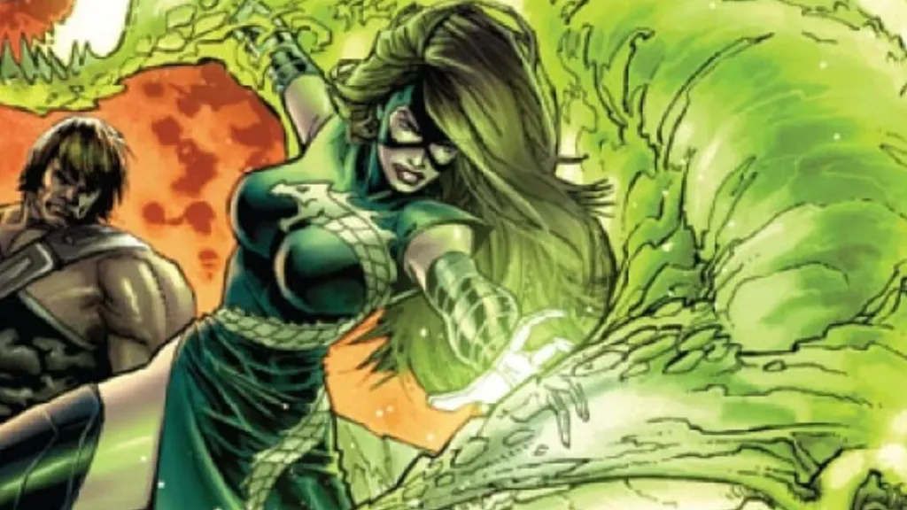 Chimera using her energy snake powers