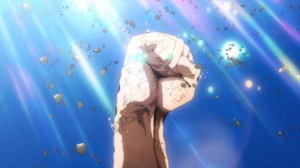 A screenshot from My Hero Academia Episode 167