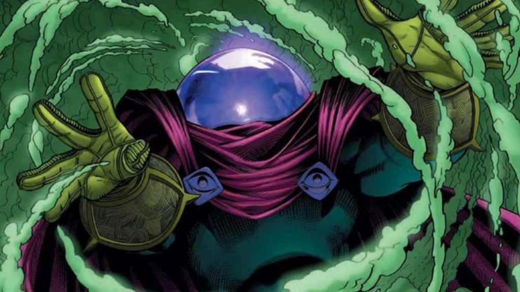Mysterio in green background