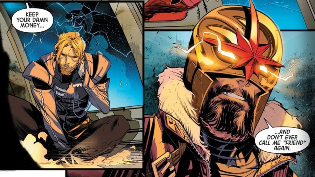 Nova and Star-Lord in Marvel Comics