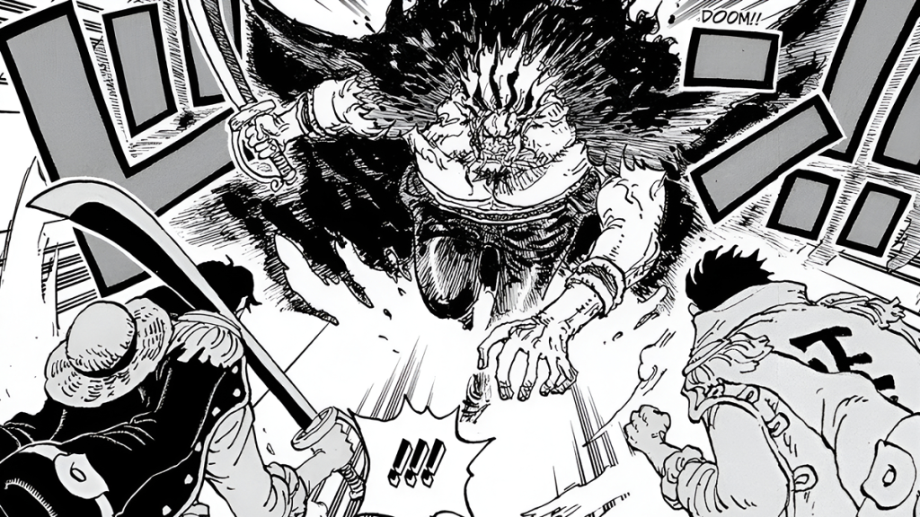 One Piece Xebec Roger Garp