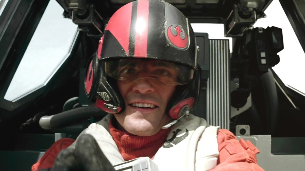 Oscar Isaac as Poe Dameron in Star Wars The Force Awakens